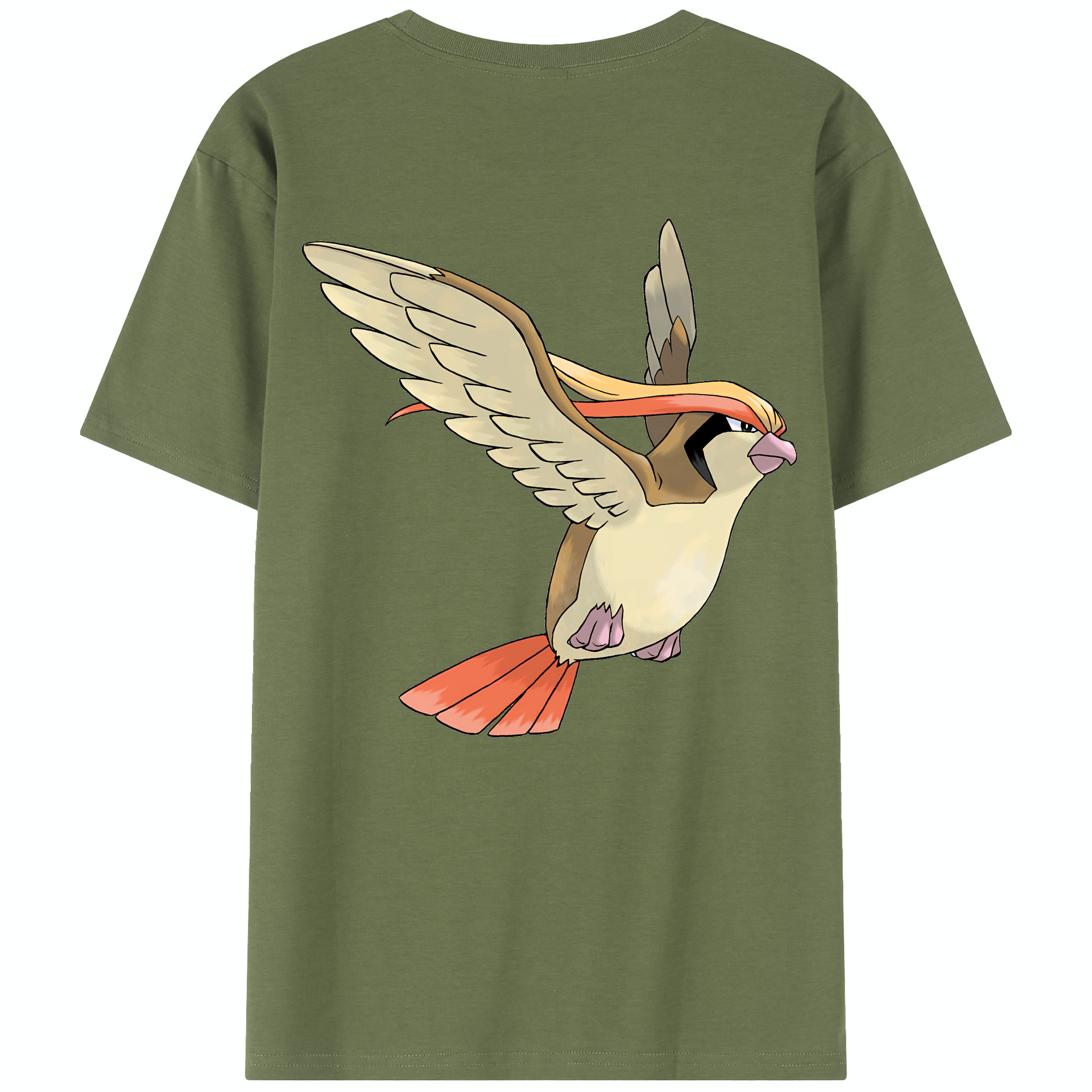 （画像用） ポケットモンスター Pokémon 綿100％半袖Tシャツ（背面プリント）
